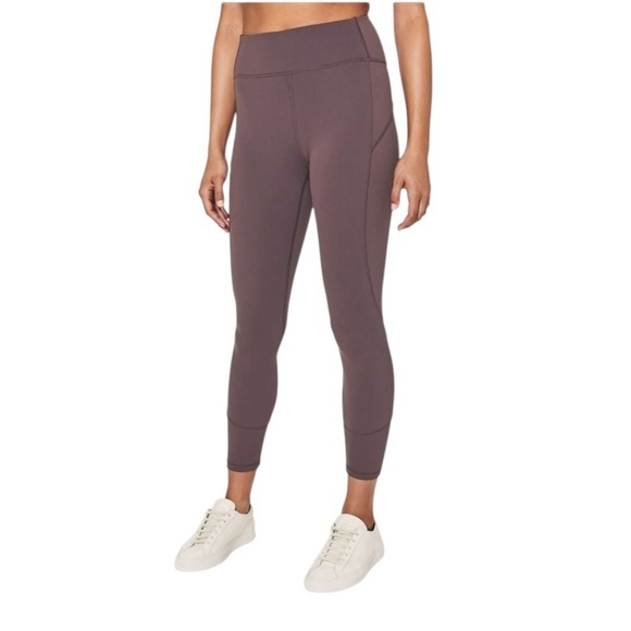 Lululemon In Movement 7/8 Tight – Vintage Grape - Picture 7 of 8